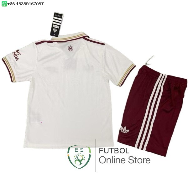 Camiseta Arsenal Ninos 25/2026 Tercera