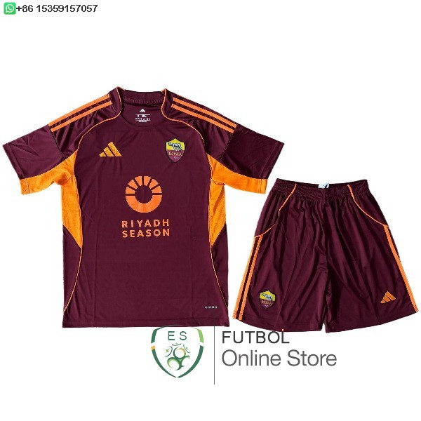 Camiseta As Roma Conjunto Completo Hombre 25/2026 Primera
