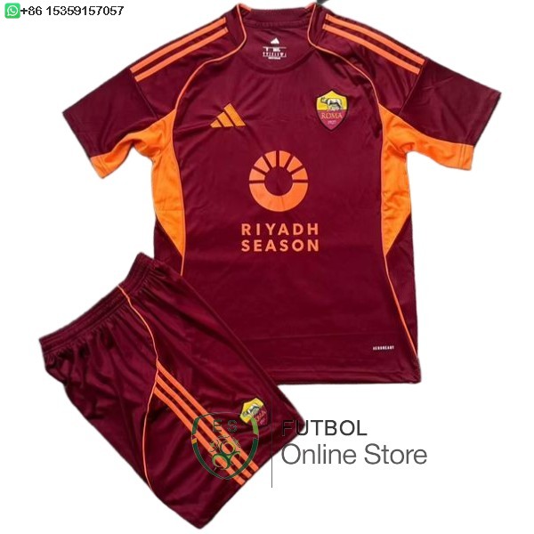 Camiseta As Roma Ninos 25/2026 Primera