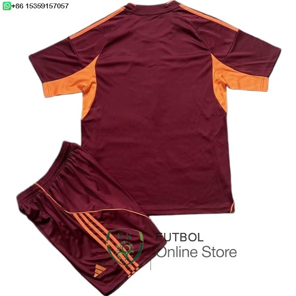 Camiseta As Roma Ninos 25/2026 Primera