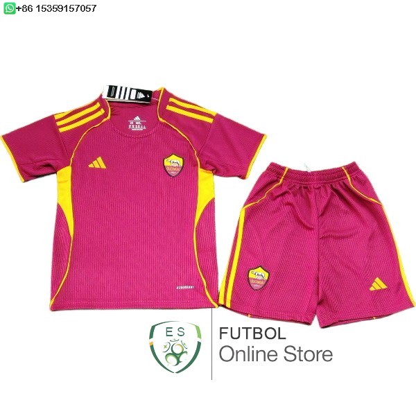 Camiseta As Roma Ninos 25/2026 Primera I