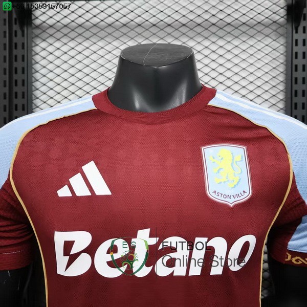 Camiseta Aston Villa 25/2026 Primera Jugadores