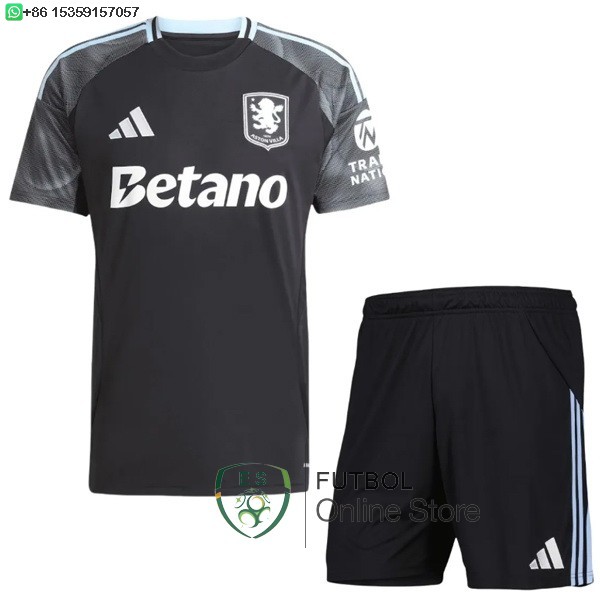 Camiseta Aston Villa Conjunto Completo Hombre 25/2026 Segunda