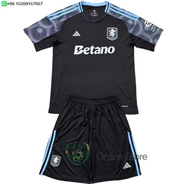 Camiseta Aston Villa Conjunto Completo Hombre 25/2026 Segunda