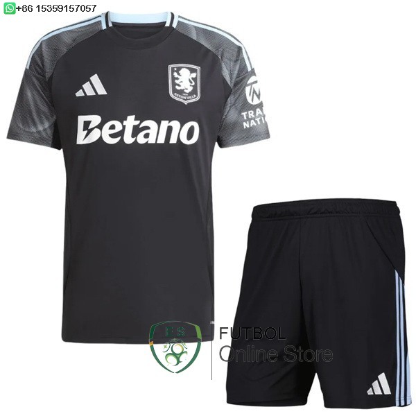 Camiseta Aston Villa Ninos 25/2026 Segunda Camiseta Aston Villa Ninos 25/2026 Segunda