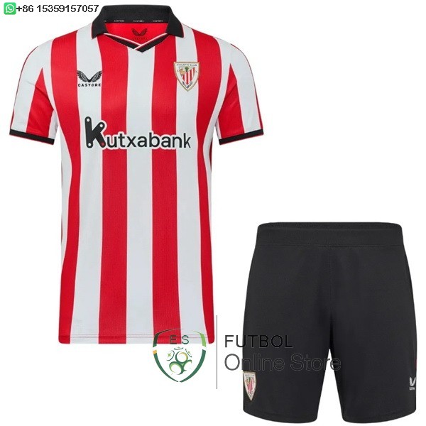 Camiseta Athletic Bilbao Conjunto Completo Hombre 25/2026 Primera