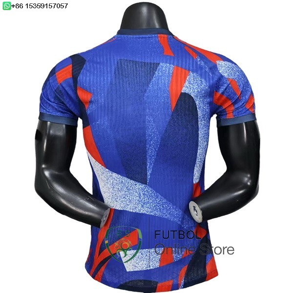Camiseta Barcelona 25/2026 Especial Jugadores Azul I Rojo