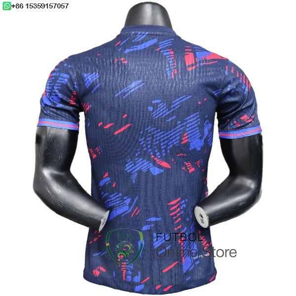 Camiseta Barcelona 25/2026 Especial Jugadores Azul Marino I Rojo
