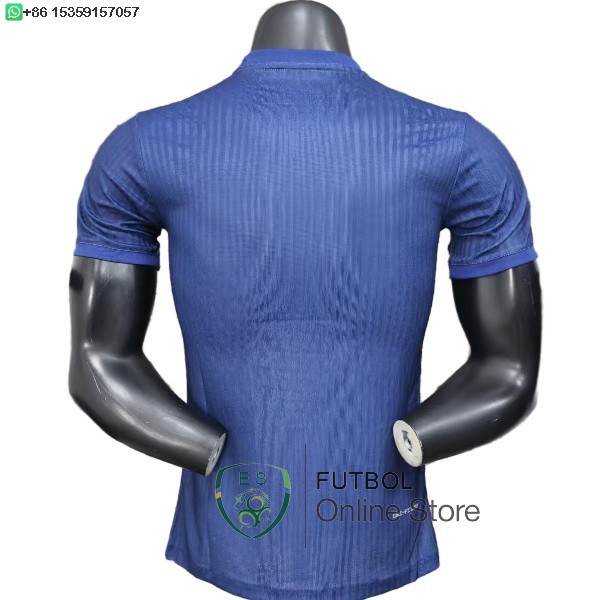 Camiseta Barcelona 25/2026 Especial Jugadores Azul Marino Rojo