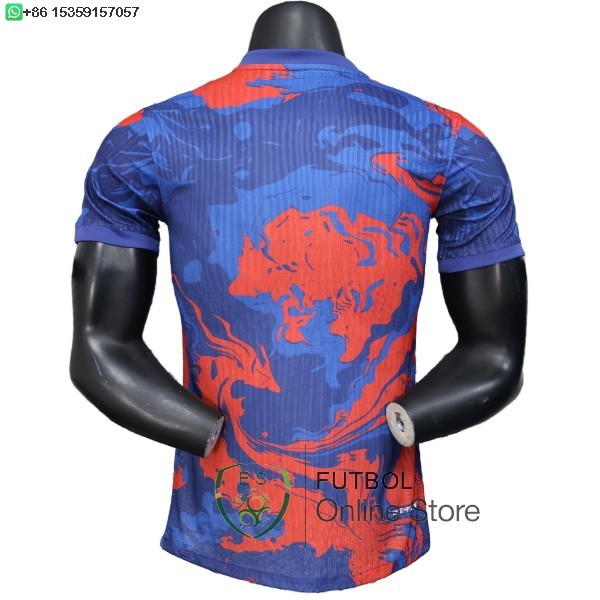 Camiseta Barcelona 25/2026 Especial Jugadores Azul Rojo I marillo