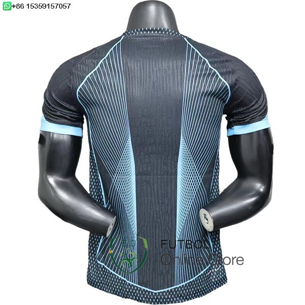 Camiseta Barcelona 25/2026 Especial Jugadores Negro Azul