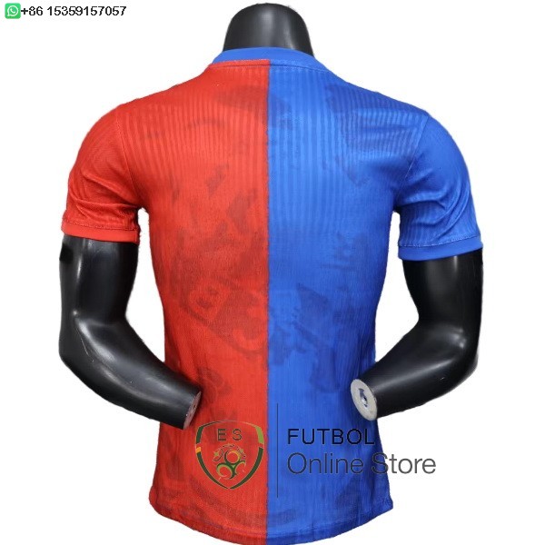 Camiseta Barcelona 25/2026 Especial Jugadores Rojo Azul