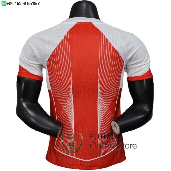 Camiseta Barcelona 25/2026 Especial Jugadores Rojo Blanco