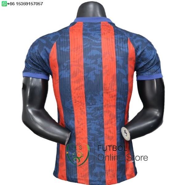 Camiseta Barcelona 25/2026 Especial Jugadores Rojo II Azul
