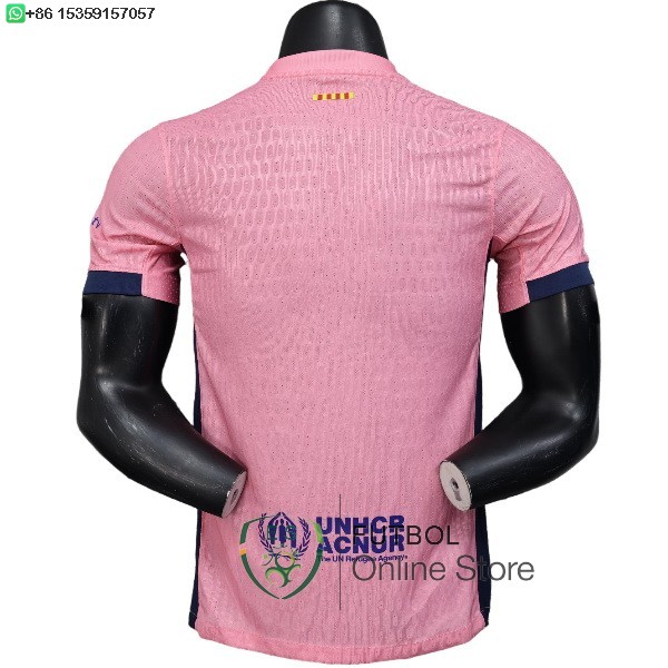 Camiseta Barcelona 25/2026 Especial Jugadores Rosa Azul