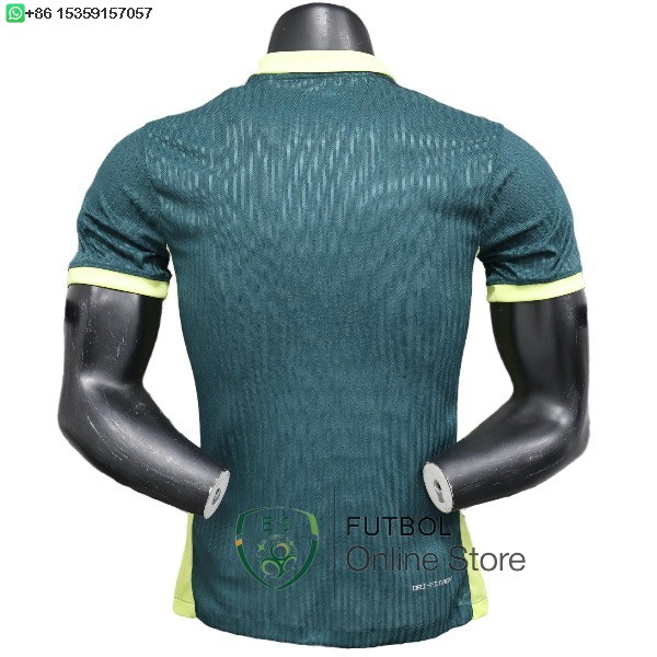 Camiseta Barcelona 25/2026 Especial Jugadores Verde Amarillo