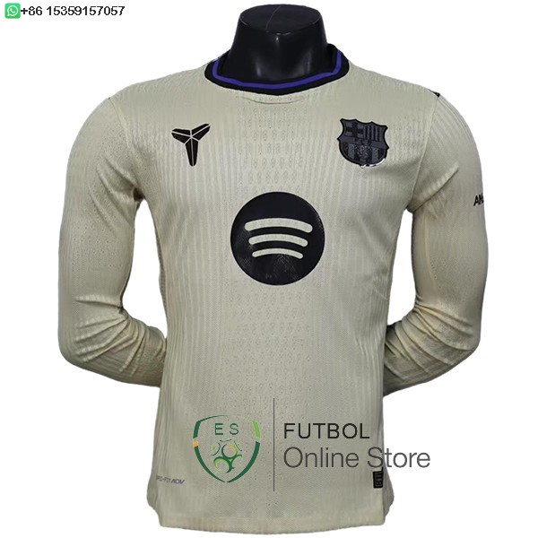 Camiseta Barcelona 25/2026 ML Segunda Jugadores