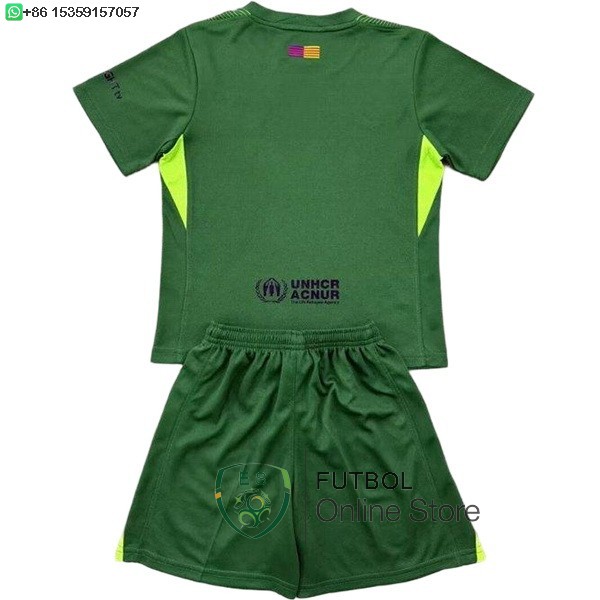 Camiseta Barcelona Conjunto Completo Hombre 25/2026 Portero Verde