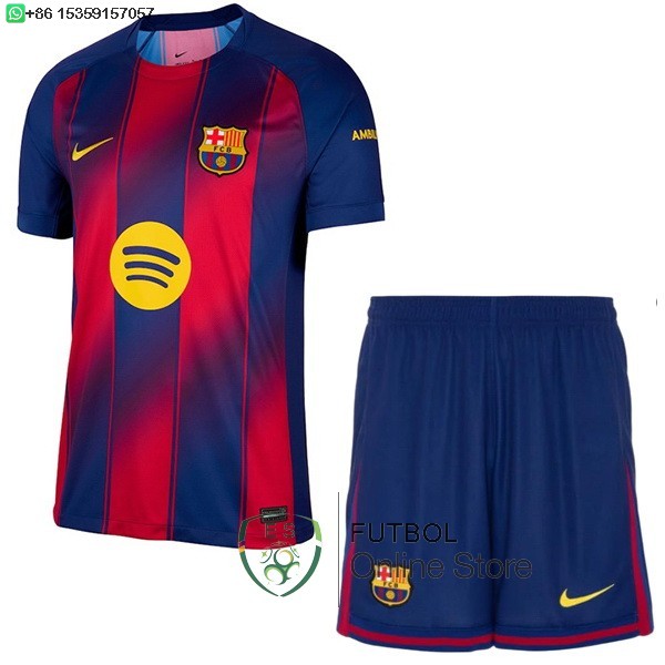 Camiseta Barcelona Conjunto Completo Hombre 25/2026 Primera