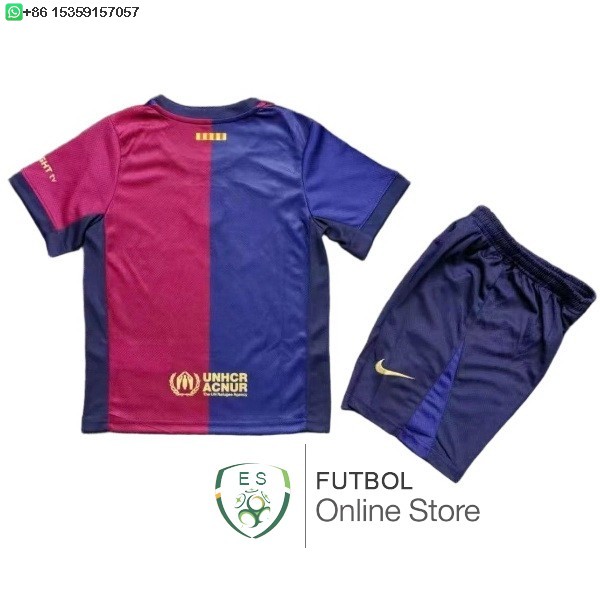 Camiseta Barcelona Ninos 24/2025 Primera