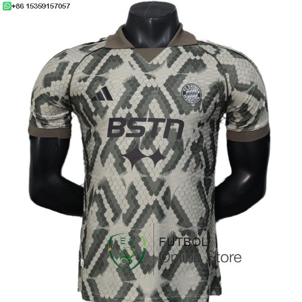 Camiseta Bayern Munich 25/2026 Especial Jugadores Amarillo