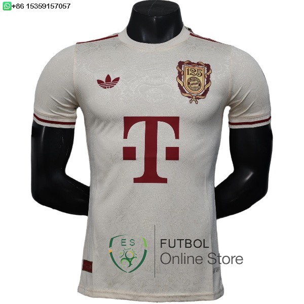 Camiseta Bayern Munich 25/2026 Especial Jugadores Amarillo Rojo