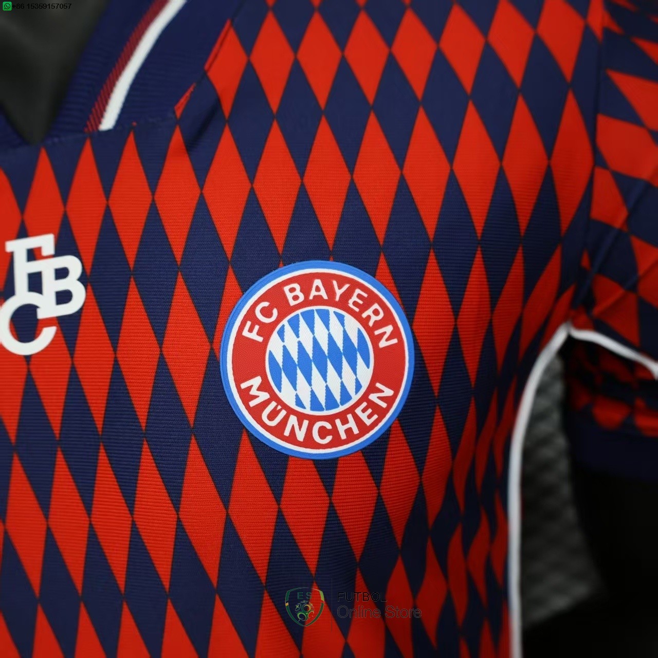 Camiseta Bayern Munich 25/2026 Especial Jugadores Rojo Azul