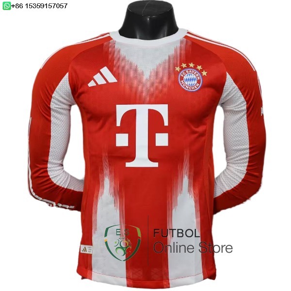 Camiseta Bayern Munich 25/2026 ML Primera Jugadores