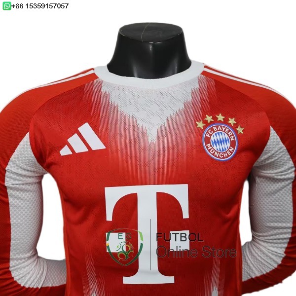 Camiseta Bayern Munich 25/2026 ML Primera Jugadores