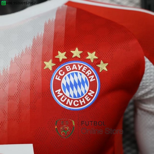 Camiseta Bayern Munich 25/2026 ML Primera Jugadores
