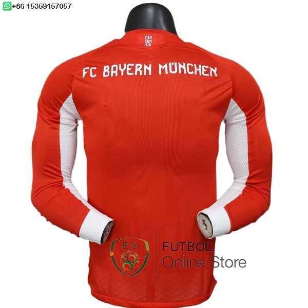 Camiseta Bayern Munich 25/2026 ML Primera Jugadores