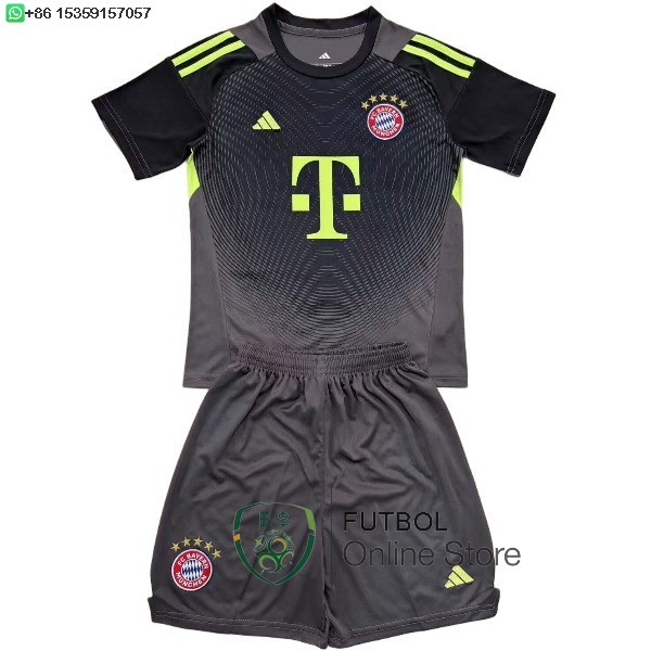 Camiseta Bayern Munich 25/2026 Portero Negro
