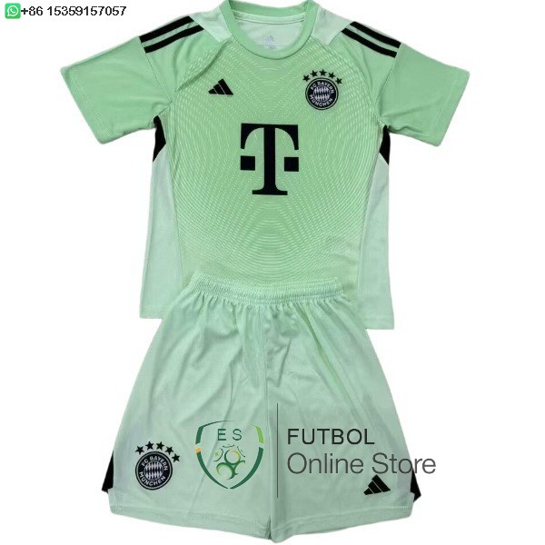 Camiseta Bayern Munich 25/2026 Portero Verde