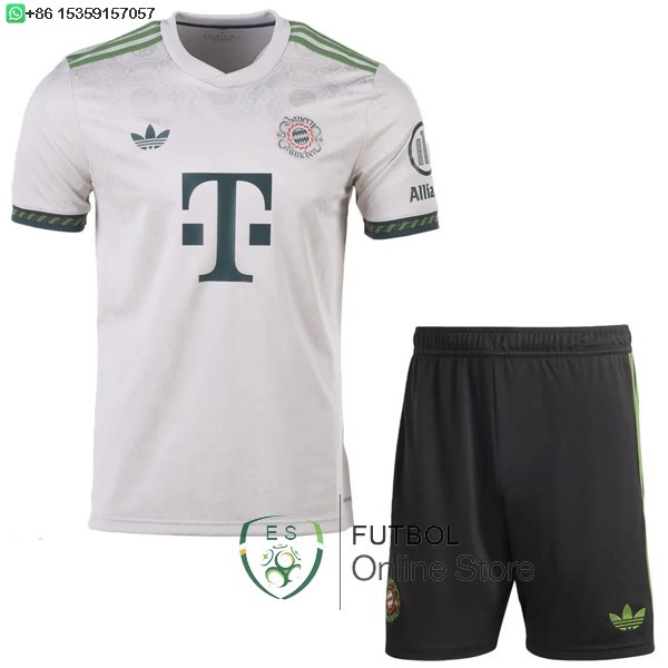 Camiseta Bayern Munich Conjunto Completo Hombre 25/2026 Especial Amarillo Verde