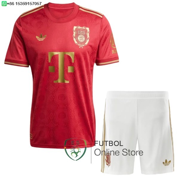 Camiseta Bayern Munich Conjunto Completo Hombre 25/2026 Especial I Rojo