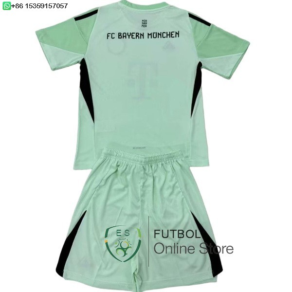 Camiseta Bayern Munich Conjunto Completo Hombre 25/2026 Portero Verde