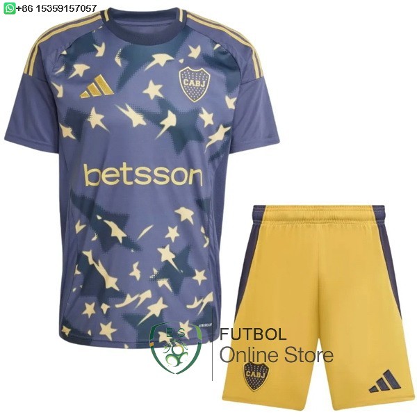 Camiseta Boca Juniors Conjunto Completo Hombre 24/2025 Tercera