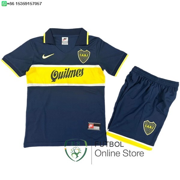 Camiseta Boca Juniors Retro Ninos 1996 1997 Primera