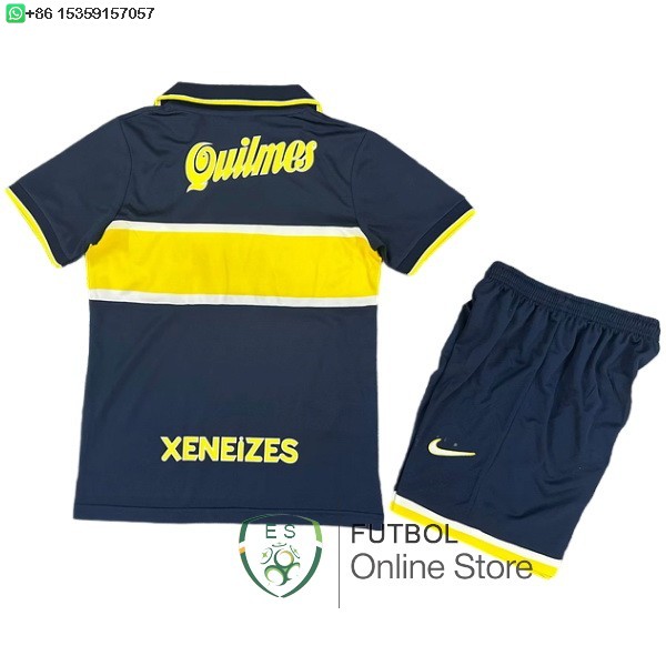 Camiseta Boca Juniors Retro Ninos 1996 1997 Primera