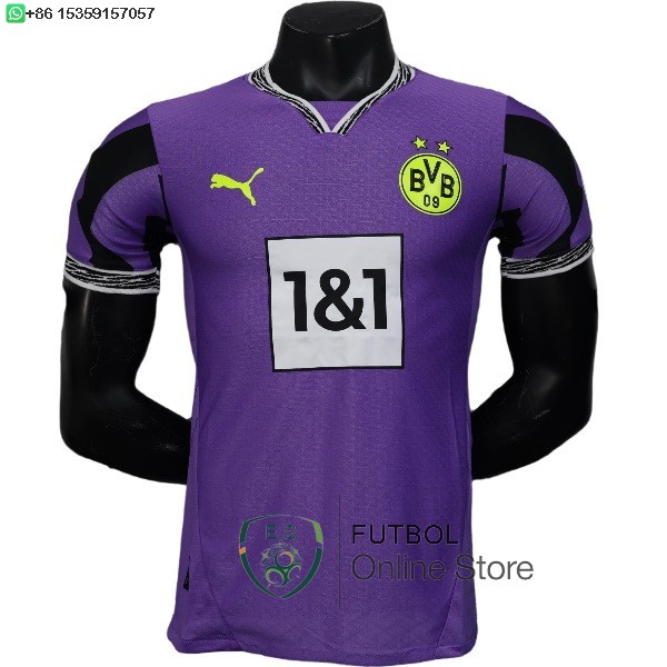 Camiseta Borussia Dortmund 25/2026 Portero Jugadores Purpura