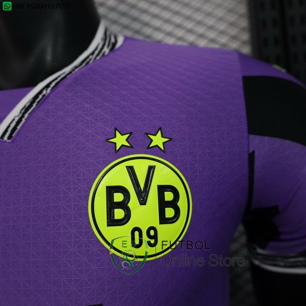 Camiseta Borussia Dortmund 25/2026 Portero Jugadores Purpura