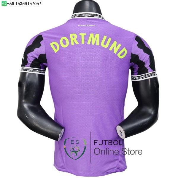 Camiseta Borussia Dortmund 25/2026 Portero Jugadores Purpura