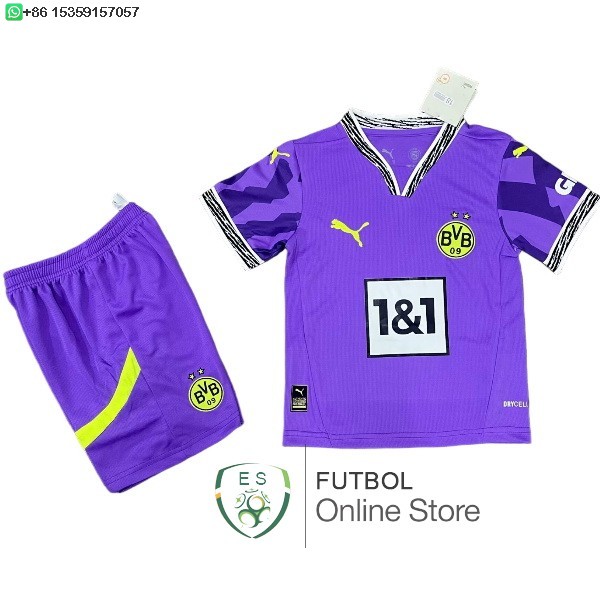 Camiseta Borussia Dortmund 25/2026 Portero Purpura Camiseta Borussia Dortmund 25/2026 Portero Purpura