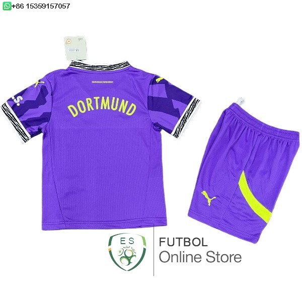 Camiseta Borussia Dortmund 25/2026 Portero Purpura