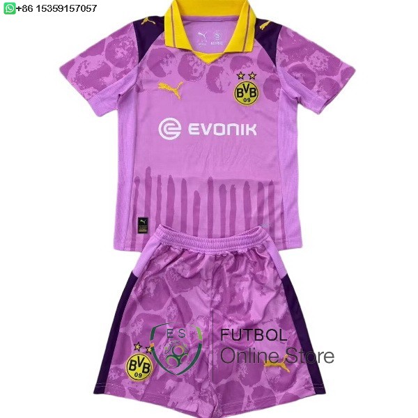 Camiseta Borussia Dortmund 25/2026 Portero Rosa Camiseta Borussia Dortmund 25/2026 Portero Rosa
