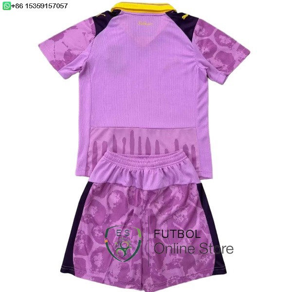 Camiseta Borussia Dortmund Conjunto Completo Hombre 25/2026 Portero Rosa