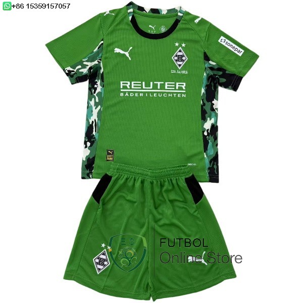 Camiseta Borussia Monchengladbac Conjunto Completo Hombre 25/2026 Segunda