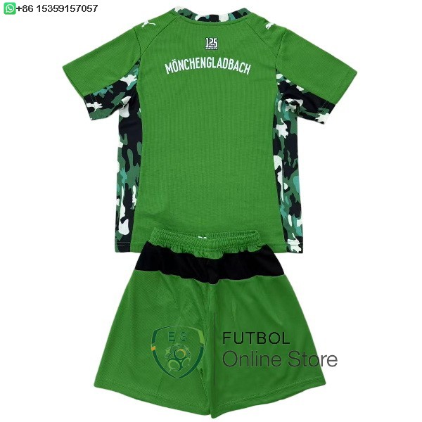 Camiseta Borussia Monchengladbac Conjunto Completo Hombre 25/2026 Segunda
