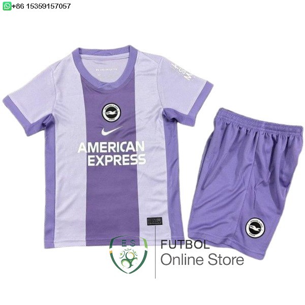 Camiseta Brighton Ninos 25/2026 Segunda