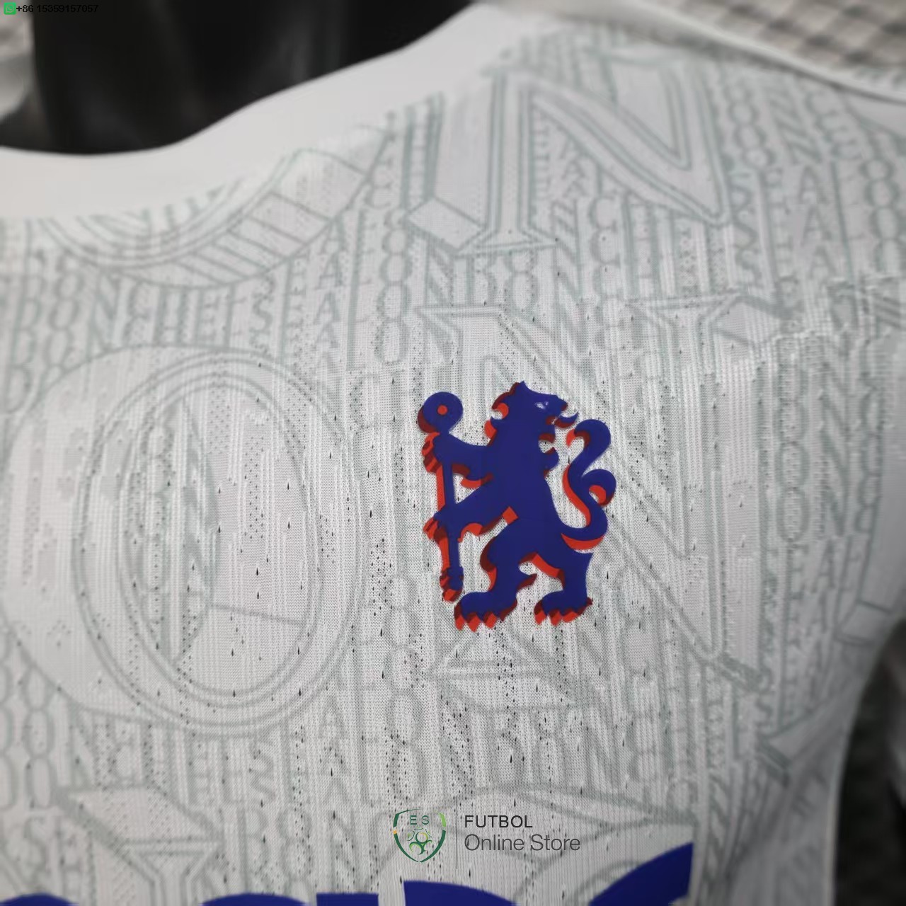 Camiseta Chelsea 25/2026 Especial Jugadores Blanco Azul